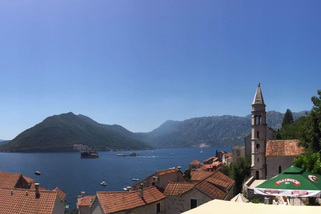 Bella Vista Zmukic Leilighet Perast Eksteriør bilde